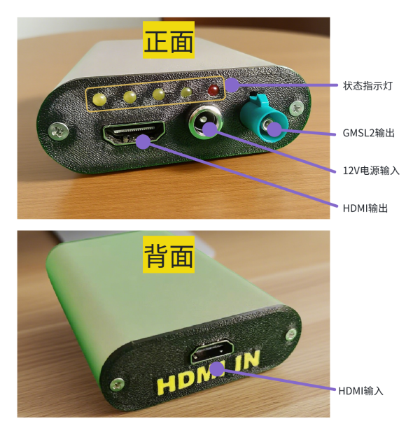 便携式GMSL接口RAW相机模拟，图像回注
